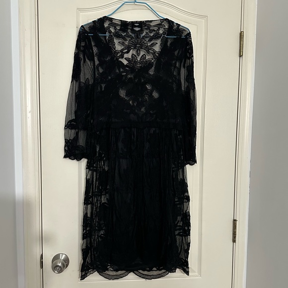 Press Dress casual lace dress in black - Picture 2 of 5